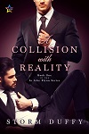 cover art for "A Collision With Reality", cover art by Natasha Snow